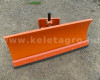 Snow plow 140cm, hidraulic lifting, hidraulic angle adjustment, for Japanese compact tractors, Komondor STLRH-140 (7)